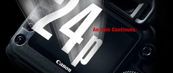 Обновление Canon EOS 5D Mark II позволяет снимать 24 кадра в секунду