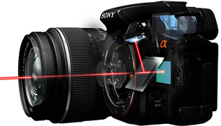 Небывалые фотокамеры Sony STL α55 и STL α33