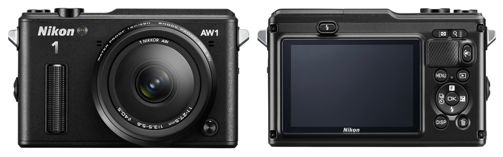 Nikon 1 AW1 - первая в мире водонепроницаемая и ударопрочная беззеркальная камера.