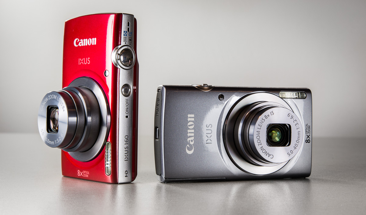 Что в коробке: самые дешевые цифровые камеры Canon IXUS 160 и 165