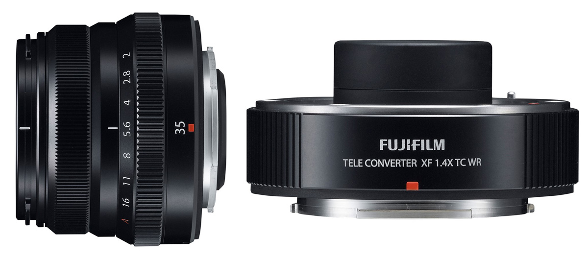Новый 1.4X телеконвертер от Fujifilm и погодоустойчивый объектив Fujinon 35мм F2.0