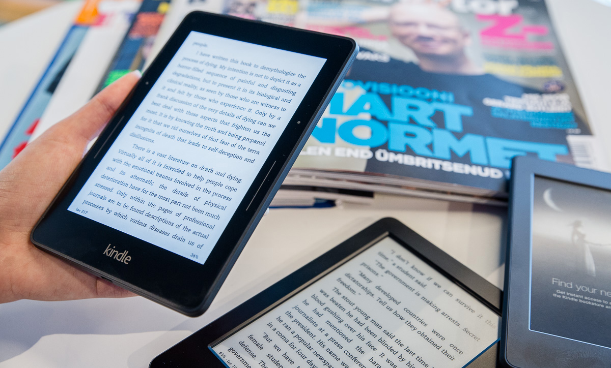 Какую э-книгу выбрать - Kindle Touch, Kindle Paperwhite или Kindle Voyage?