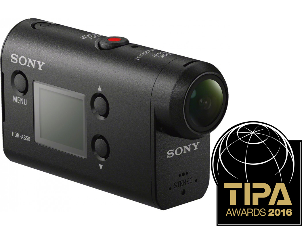 TIPA 2016: лучшей экшн-камерой признали Sony HDR-AS50