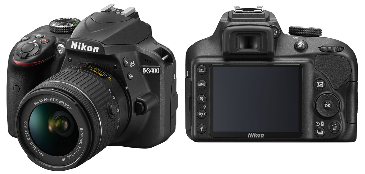 Nikon D3400 обещает улучшенный аккумулятор и беспроводное соединение Bluetooth LE