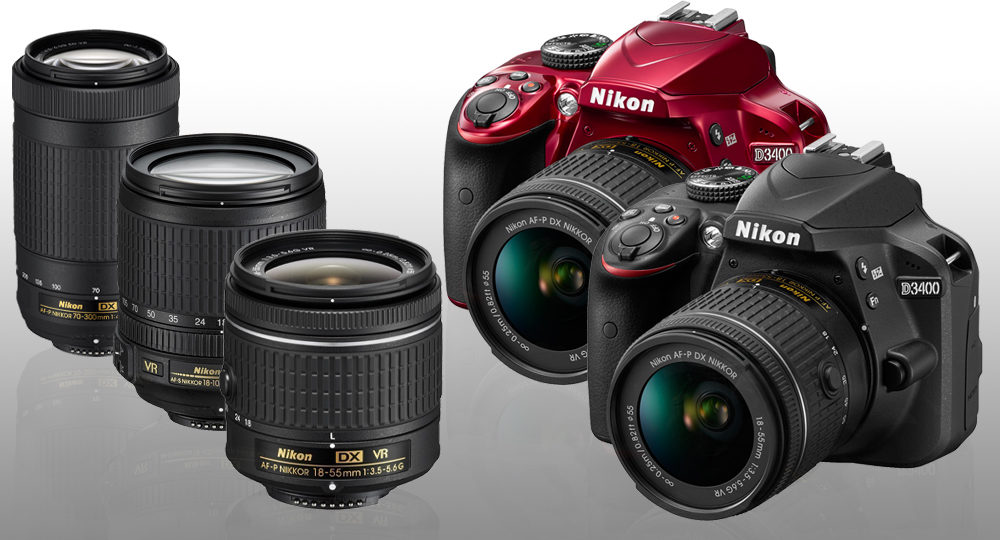 Теперь в продаже: зеркальная камера Nikon D3400