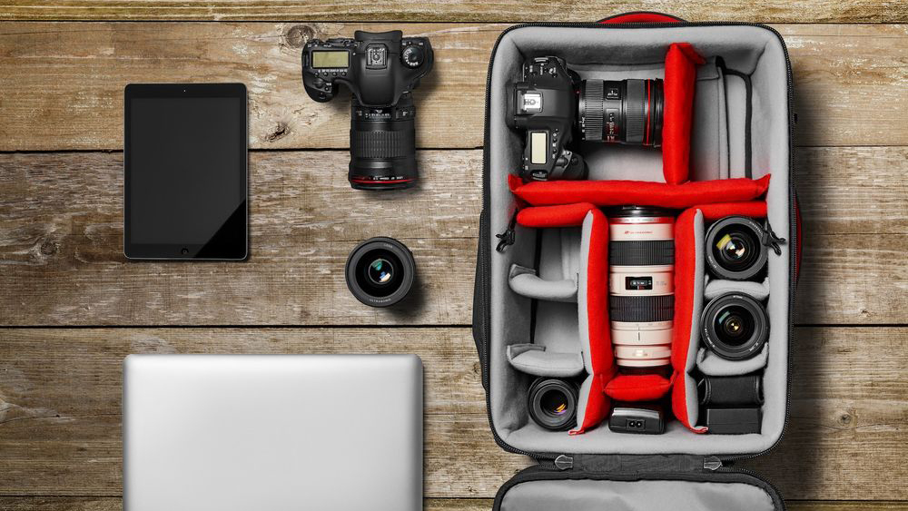 Manfrotto Pro Light Reloader 55 - рюкзак для путешествий с несколькими камерами