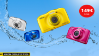 Nikon Coolpix W100 - компактная камера с защита от воды и падений, теперь по хорошей цене