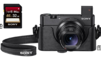 При покупке мощной компактной камеры Sony, ценный бонус в подарок