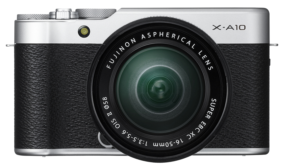Fujifilm X-A10 - маленькая и удобная камера для селфи