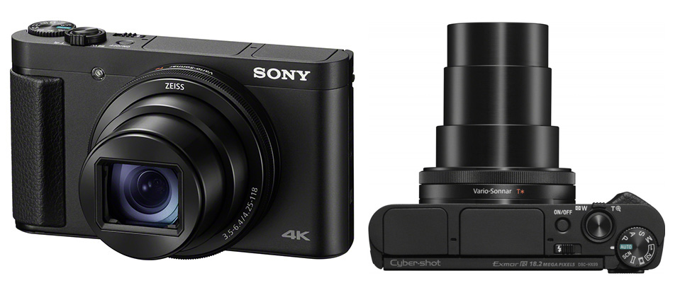 Теперь в продаже: компактная камера Sony HX99