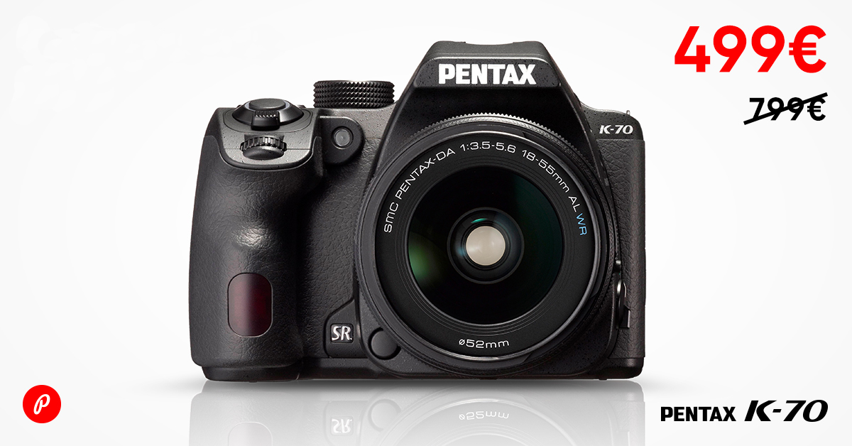 Комплект Pentax K-70 + DA 18-55 мм WR в продаже по невероятной цене