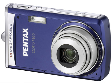 Pentax esitleb uut digitaalset kompaktkaamerat Optio M60