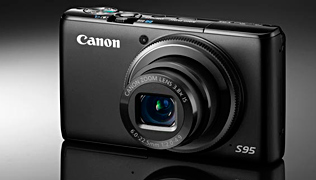 Canon PowerShot S95 lisab S-seeriale HD video