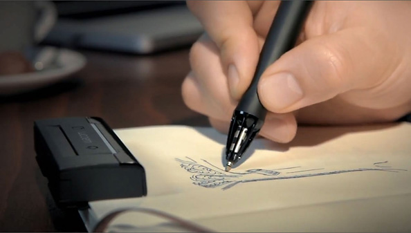 Wacom Inkling digitaalne pliiats võlub sinu paberile joonistatud pildid arvutisse
