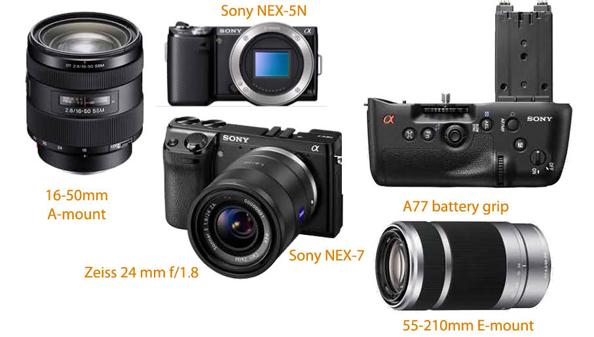 Sony valmistub võimsaks etteasteks: a77, NEX-7, VG20 ja palju muud