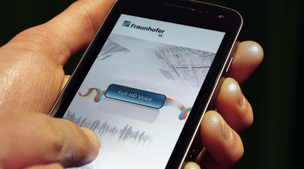 Fraunhofer paneb androidtelefonid rääkima FullHD häälega