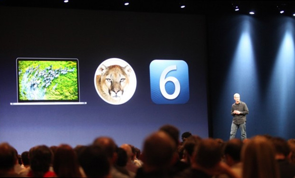 Apple WWDC 2012 saak: MacBook sülearvutid, OS X Mountain Lion ja iOS 6
