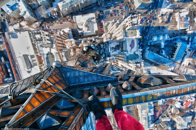 Surmapõlgavalt ekstreemsed fotod kõrgustest - reis Venemaale