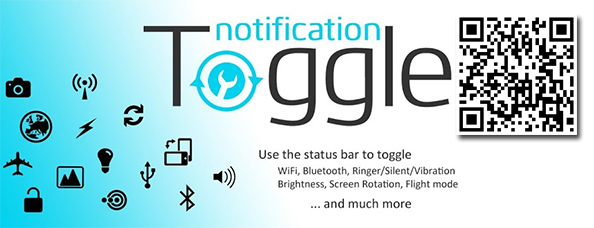 Nädala rakendus Androidile 68. Notifications Toggle