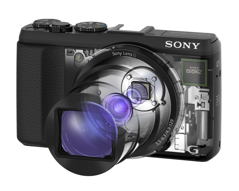 Sony Cyber-Shot HX50V - tõsine kompaktkaamera WiFi, GPS, 10 fps sarivõtte ja 30x suumiga