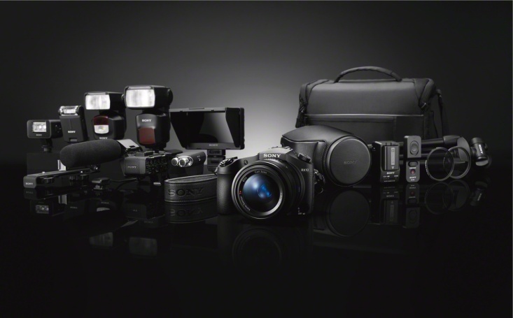 RX10 with accessories