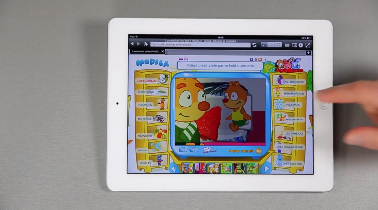 iPad tahvelarvuti rakendus #4. Photon - vaata iPadiga Flash sisu 