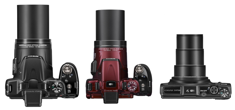 Nikonilt kolm uut supersuumkaamerat: Coolpix P600, P530 ja S9700