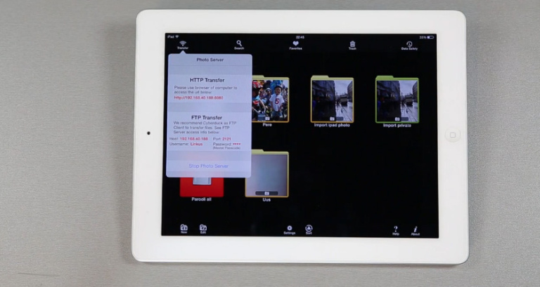 Väärt rakendus fotode haldamiseks iPad tahvelarvutis: Private Photo