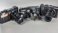 Karbist välja: võimsa suumiga kompaktkaamerad Sony HX60, Panasonic TZ60 ja Canon SX700