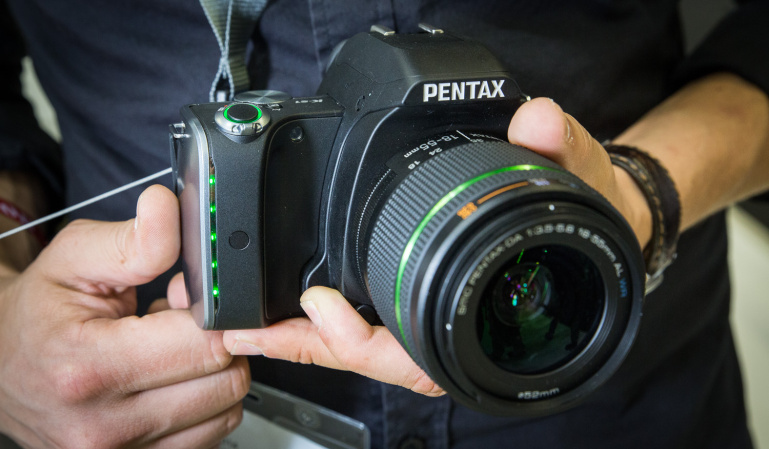 Pentax K-S1 peegelkaamera Photokina fotomessil
