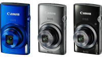 Canonilt kolm soodsat kompaktkaamerat: IXUS 170, IXUS 165  ja IXUS 160. 