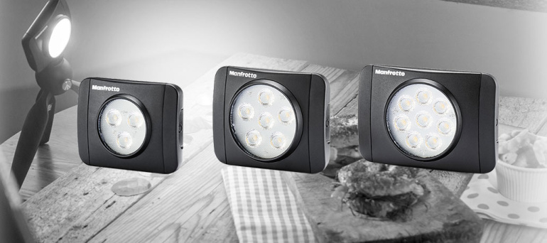 Manfrottolt uus LED-püsivalgustite seeria Lumie