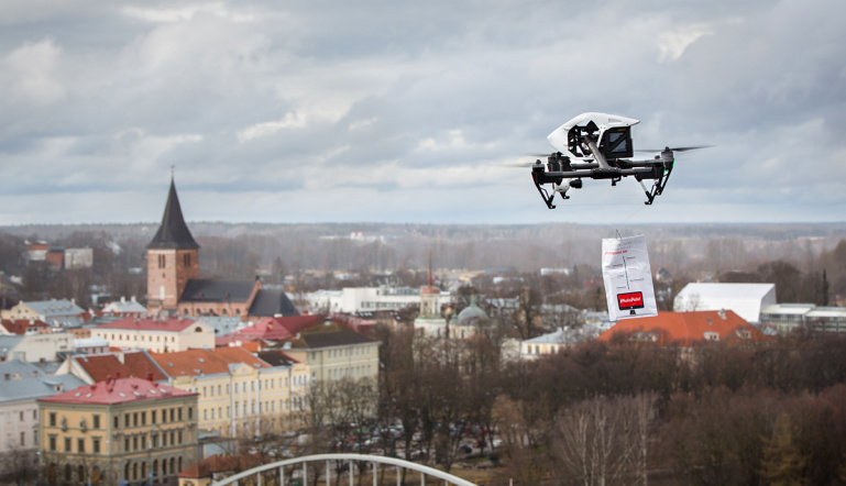 1. aprill: Photopoint asub paberfotosid kohale toimetama droonide abil - loetud minutitega ükskõik kuhu
