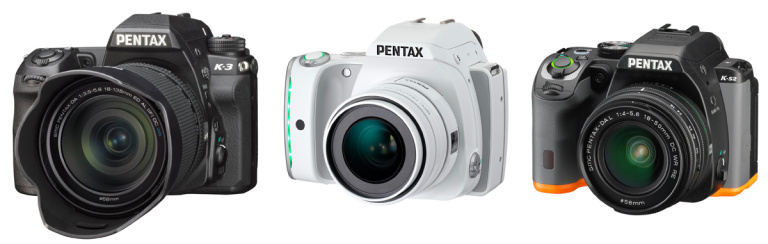 Pentax K-3, K-S1 ja K-S2 peegelkaamerate tarkvarauuendused lisavad uute objektiivide toe