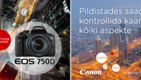 Uhiuue Canon EOS 750D või 760D ostul saad Canonilt raha tagasi