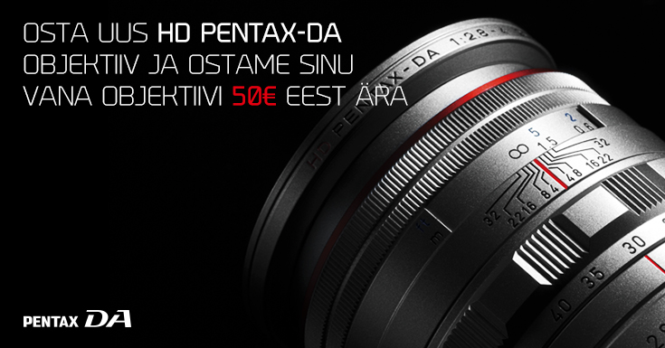 Legendaarsed Pentax HD DA optikapärlid säravad mais eriti kirkalt
