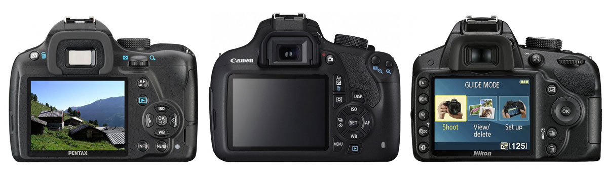 pentax-k-50-Canon-1200d-Nikon-D3200-back