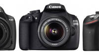 Millist soodsat peegelkaamerat valida? Pentax K-50 vs Canon EOS 1200D vs Nikon D3200