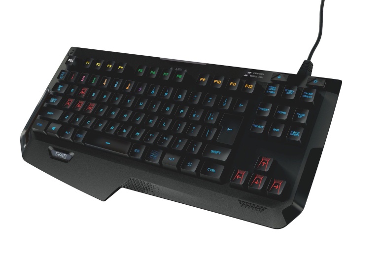 Logitech G410 Atlas Spectrum TKL klaviatuur on kiirem, kergem ja värvilisem