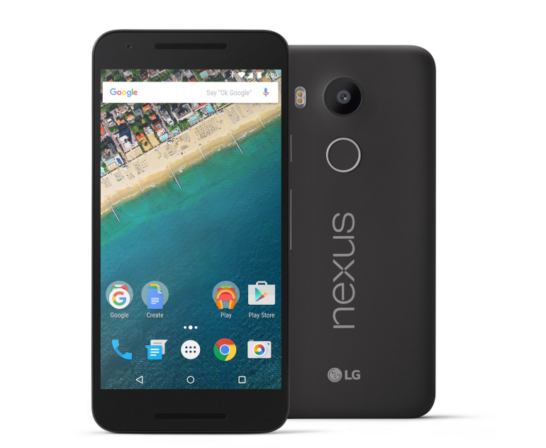 Uus puhas Google-telefon Nexus 5X toob sõrmejäljesensori, parema kaamera ja USB-C