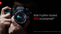 Fujifilmi nädal Photopointi veebikaubamajas - kõik 15% soodsam