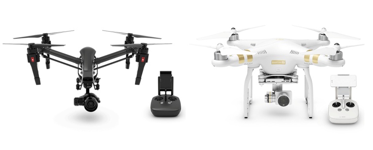DJI uuendas oma droonide lennusalga mudeleid