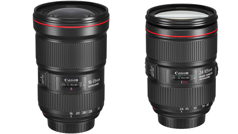 Kaks uut L seeria objektiivi Canonilt: EF 16-35 f/2.8L & EF 24-105mm f/4L