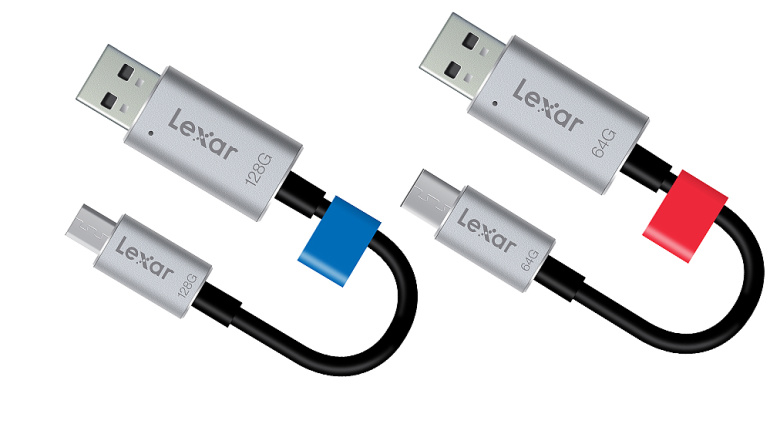 Lexari uued mäluga USB kaablid – JumpDrive C20m ja C20c
