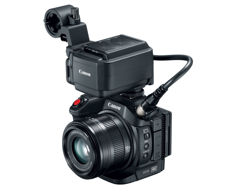 Canon XC15 on ülimalt kompaktne 4K UHD võimekusega videokaamera