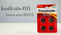 Kasulik vidin #193: Panasonic patarei CR2032/4B