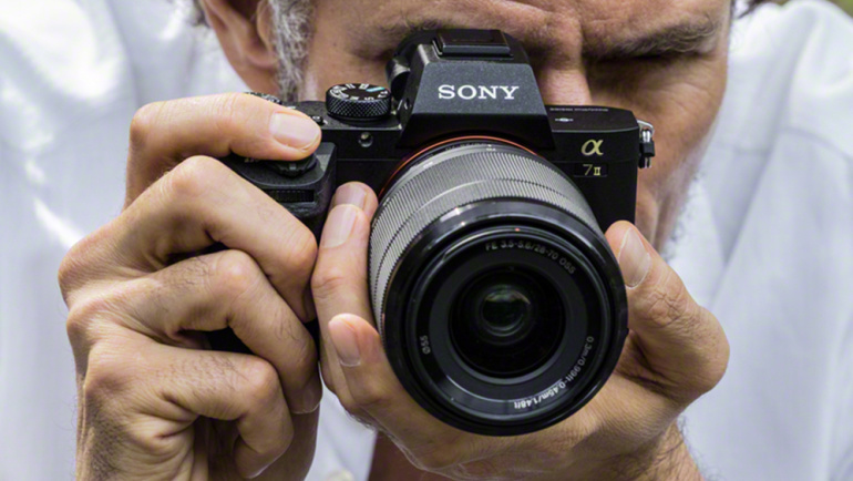 Sony a7 II hübriidkaamera püsivarauuendus v3.30