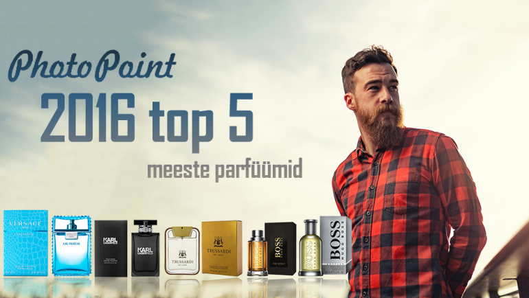 Photopointi TOP 5 enim ostetud meeste parfüümi 2016. aastal