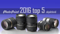 2016. aasta kõige populaarsemad objektiivid Photopointis on