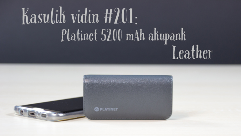 Kasulik vidin #201: Platinet 5200mAh akupank Leather